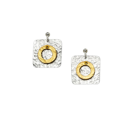 ECLECTICA | DANCE Classic Square Post Dangle Earring