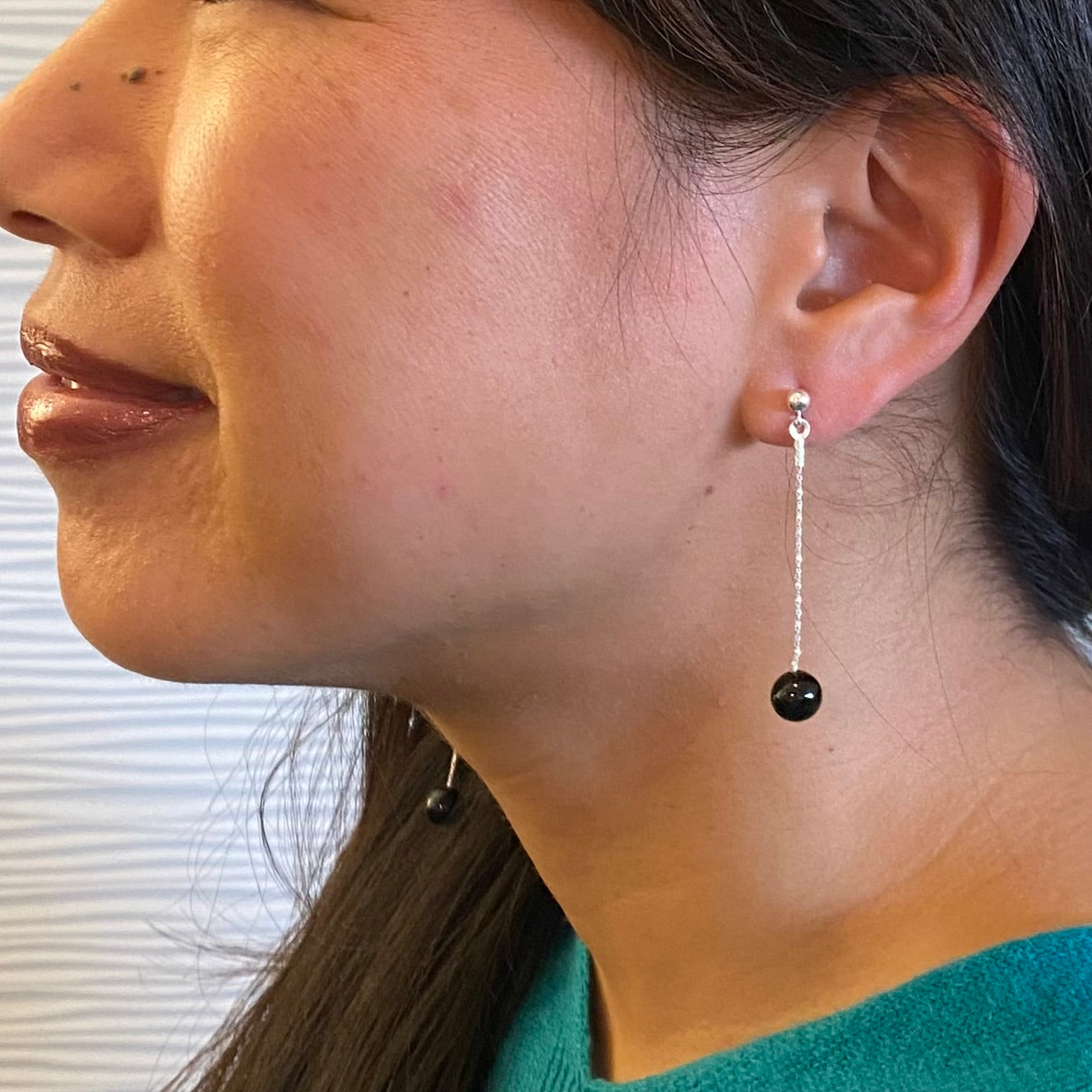 DARK MOON Simple Onyx Drops from the Lunar Collection