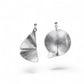 DECIBEL 1 Super Lightweight Aluminum Conical Earrings from the SOUND Collection