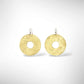 BURST Understated Disc Earrings explode with style