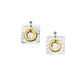 DANCE Classic Square Post Dangle Earring