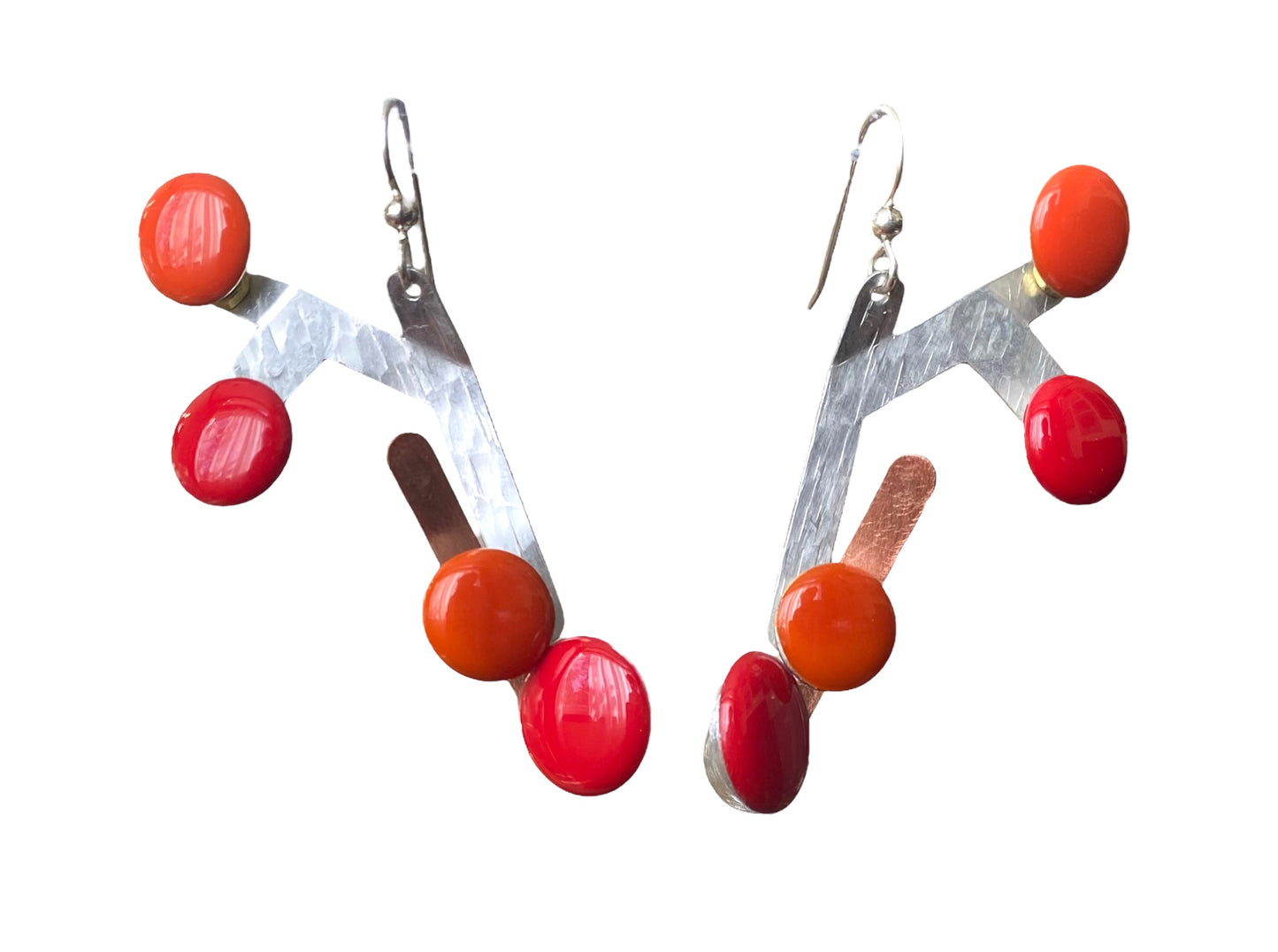 FLOWER 1 Colorful Dangle Earring from the HARVEST Collection
