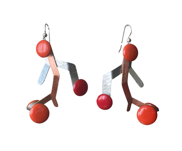 RIPE 1 Asymmetrical Earrings from the HARVEST Collection