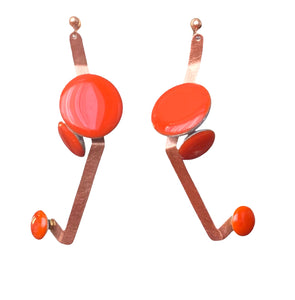 SPROUT 1 Contemporary Long Earrings from the HARVEST Collection