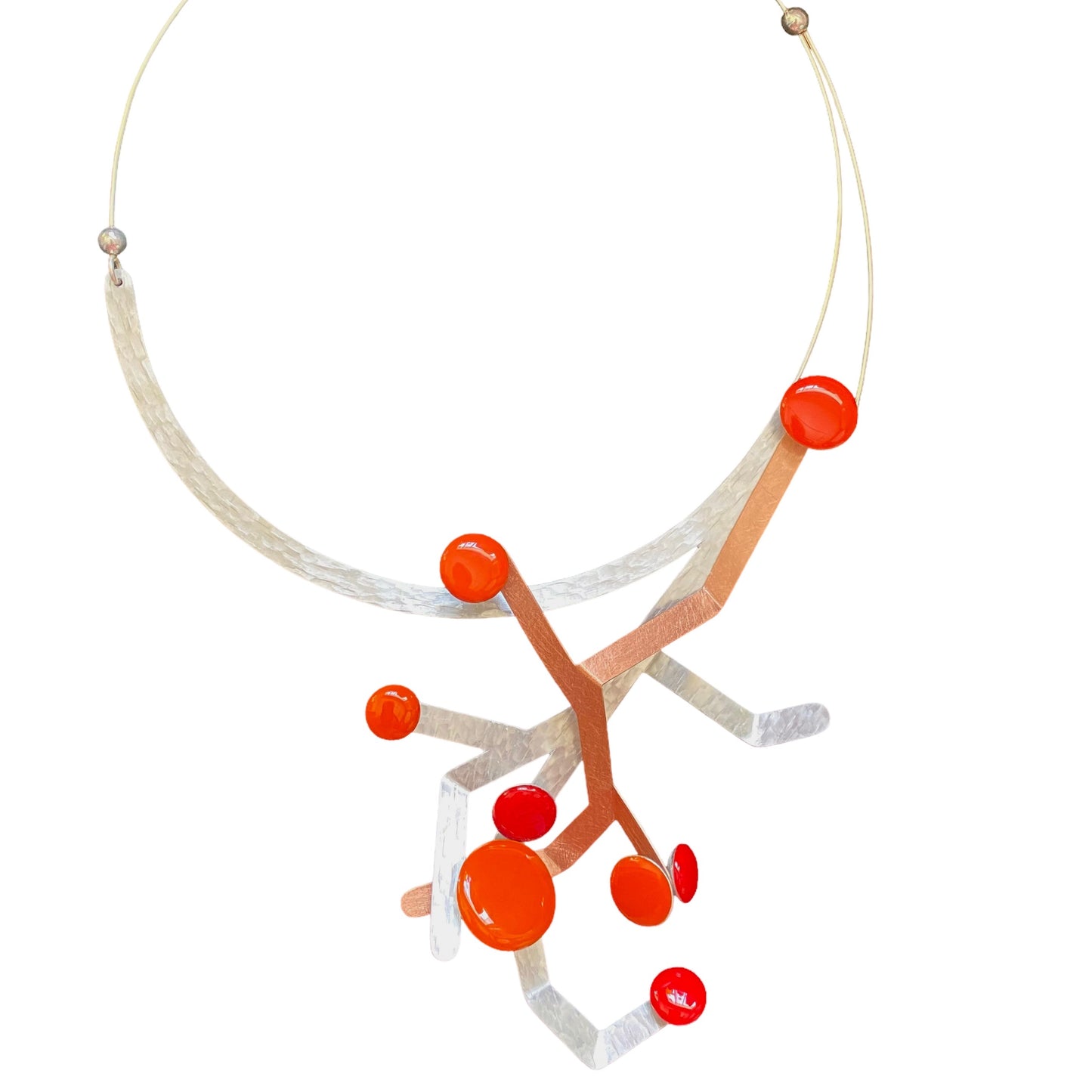 FLOWER 1 Striking and Bright Necklace from the HARVEST Collection