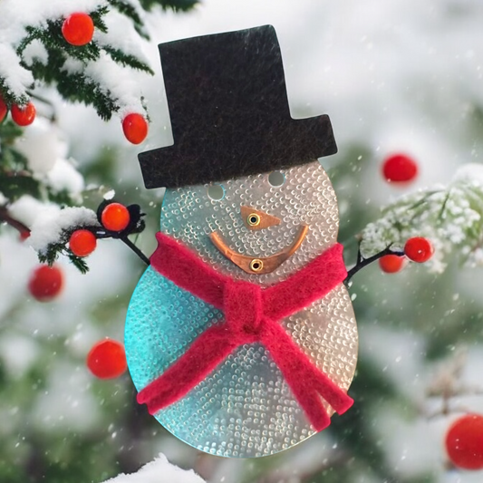 Snowman Pin