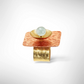 GEOMETRIC STUDIES | DANCE Square flat Ring-Adjustable, Accent Bead Options
