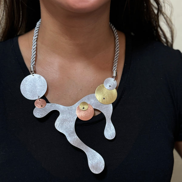 POP 2 Stricking Oozy Statement Necklace from BUBBLES