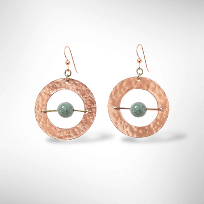 GEOMETRIC STUDIES | AXIS SMALL Contemporary Every Day Dangle Earrings Sim Pearl
