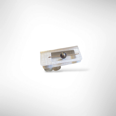 BOOK Cross Finger Statement Ring