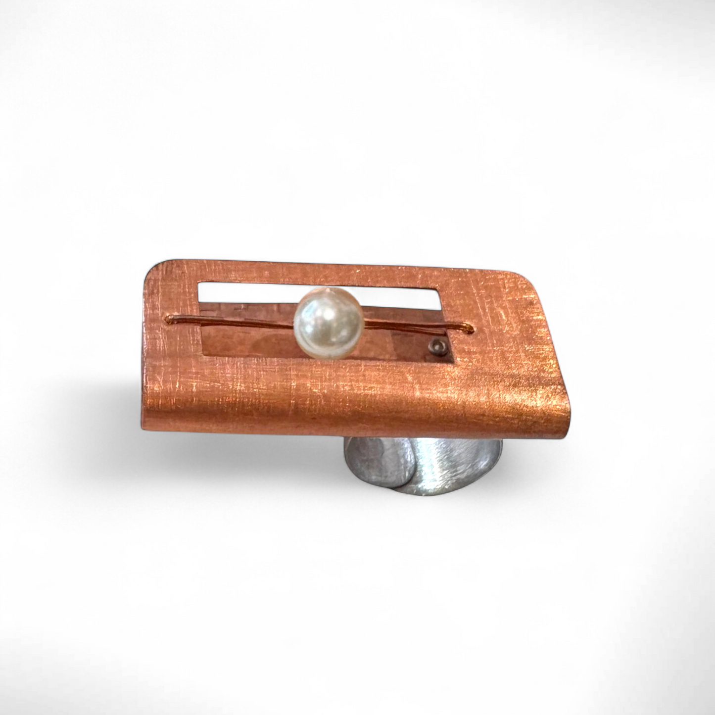 BOOK Cross Finger Statement Ring