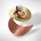 SCHEMA | FLOWER Stunning Multi-dimensional Cuff with Jade