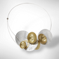 SCHEMA | SKY Showpiece Mixed Metal Structrual Necklace with Front Closure