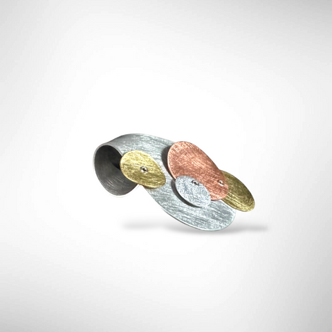 TICKLE 1 Adjustable Statement Ring from BUBBLES