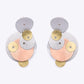BUBBLES | TICKLE 3 Large Mixed Metal Circle Earrings from BUBBLES