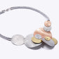 BUBBLES | TICKLE 2 Statement Mixed Metal Circles Necklace