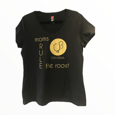 Moms Rule T-shirt - Chick Boss