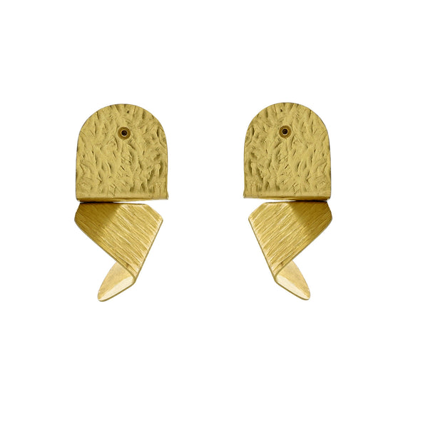 REFLECT 1 Expressive Two Piece Multi-Directional Post Earrings from the FIGURE Collection