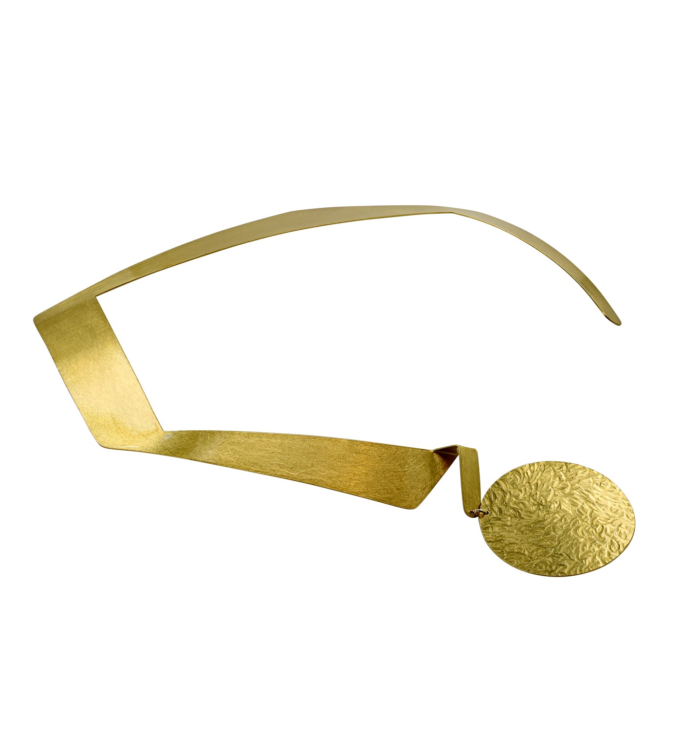 SHARE 1 Stunning  Up-Do Simple Abstract Statement Necklace from the FIGURE Collection