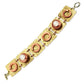 DANCE Mixed Metal Flat Linked Bracelet