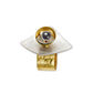 GRAIN Angular Ring-Adjustable, Accent Bead Options